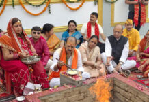 सल्ट : नीलेश्वर महादेव मंदिर का हुआ जीर्णाेद्धार, विशाल भंडारे के साथ हुई प्राण प्रतिष्ठा