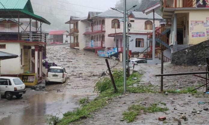 धराली गांव में बादल फटने की घटना से हुए जन-धन के नुकसान की सूचना पर मुख्यमंत्री ने दुःख व्यक्त किया