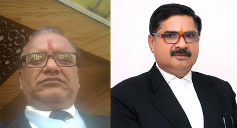 काशीपुर : बार की सरकार के गिरजेश खुल्बे बने अध्यक्ष यशवंत चौहान सचिव