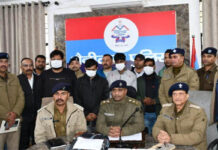 एसएसपी ने किया राधिका ज्वैलर्स में हुई चोरी का खुलासा, 4 शातिर चोर गिरफ्तार