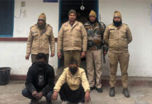 रुद्रपुर पुलिस ने 2 वारंटियों को गिरफ्तार कर किया कोर्ट में पेश