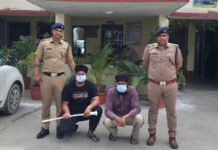 काशीपुर : पति-पत्नी पर तलवार से जानलेवा हमला करने के 2 आरोपी गिरफ्तार